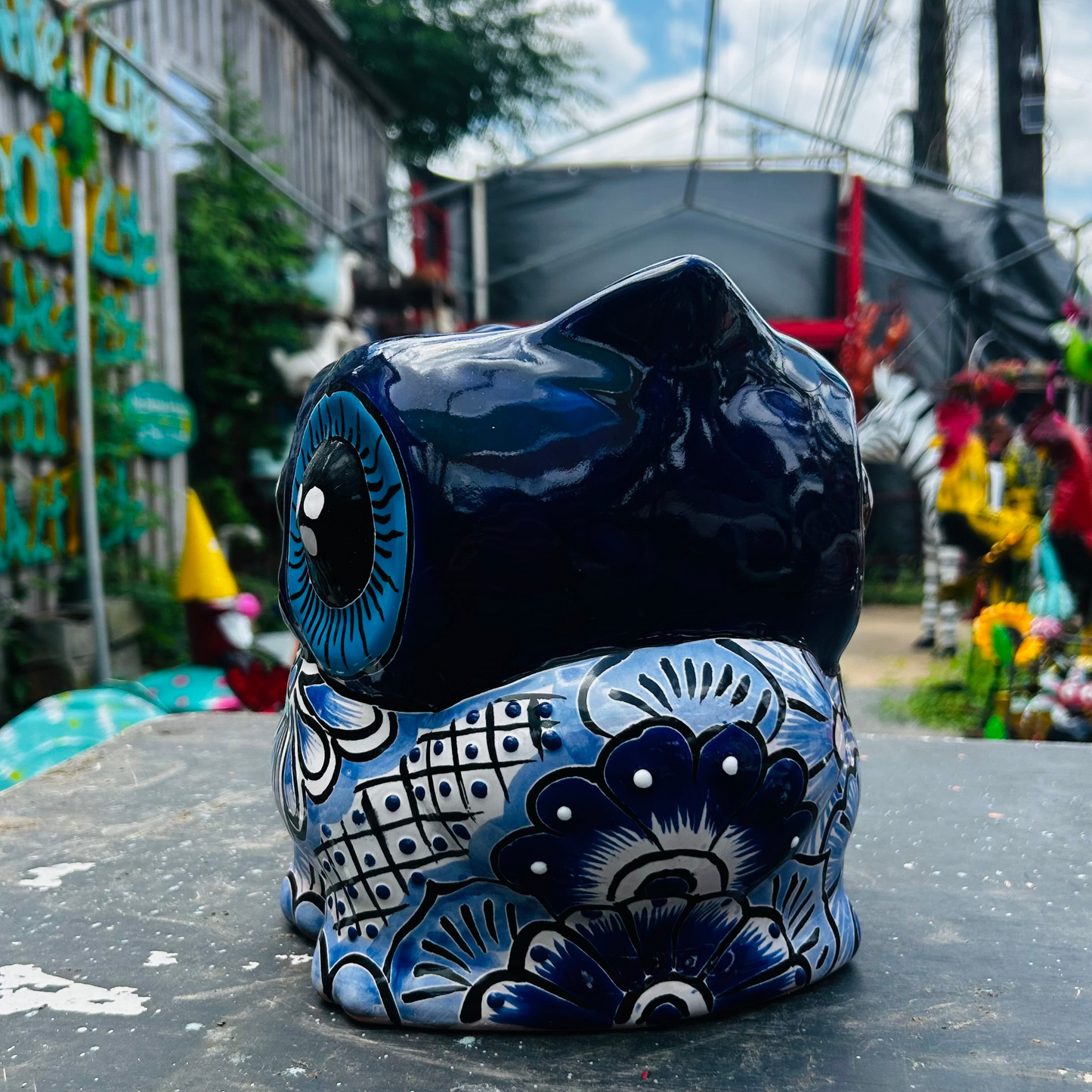 Owl flower pots