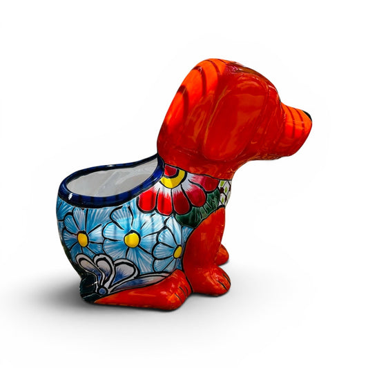 Ceramic Dog Planter