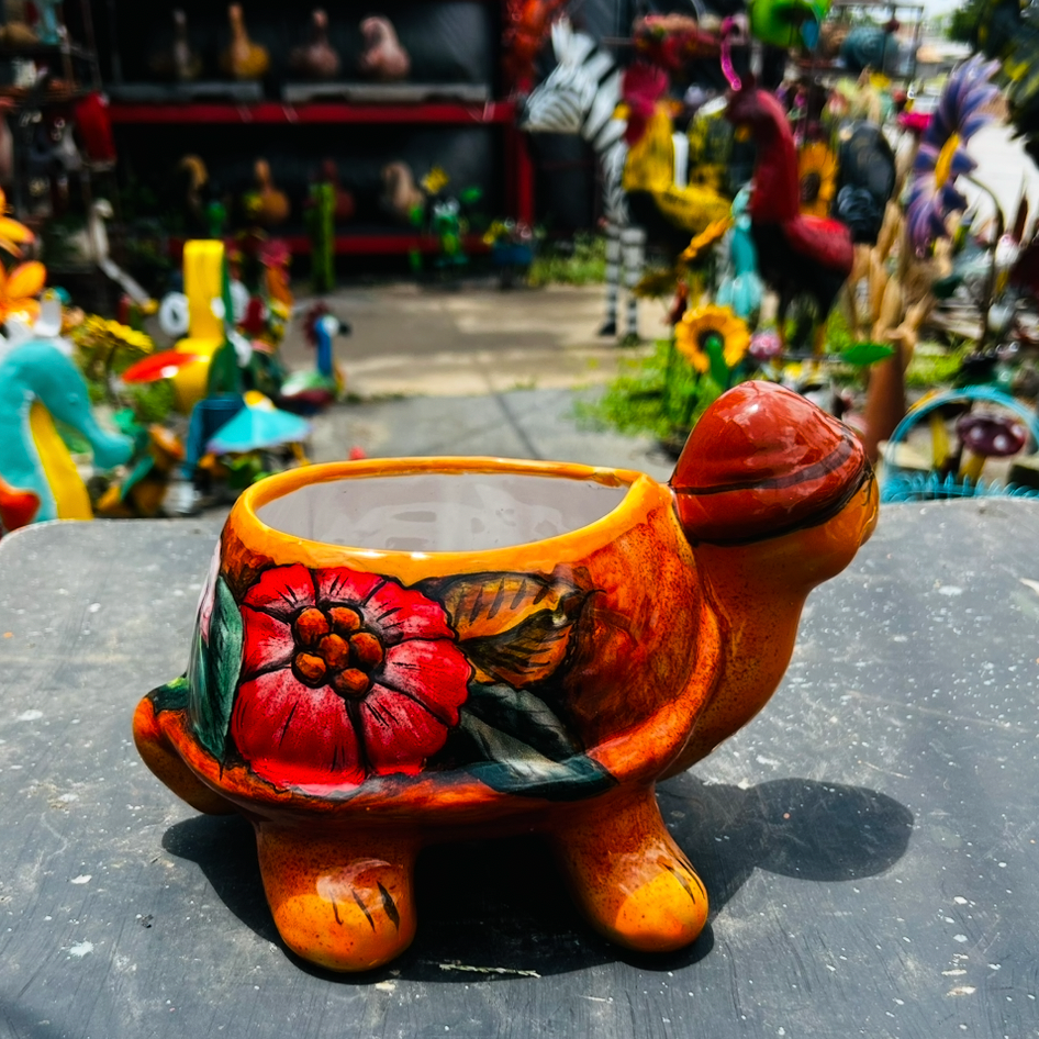Turtle Flower Pots