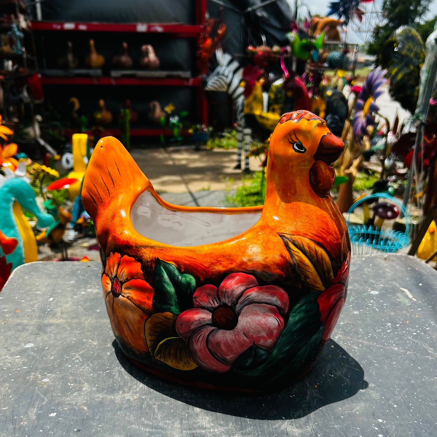 Bird Flower Pot